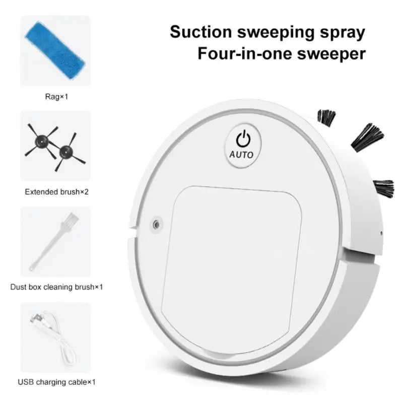 Portable Automatic Sweeping Robot - Smart Home Vacuum Cleaner for Convenient Automatic Cleaning