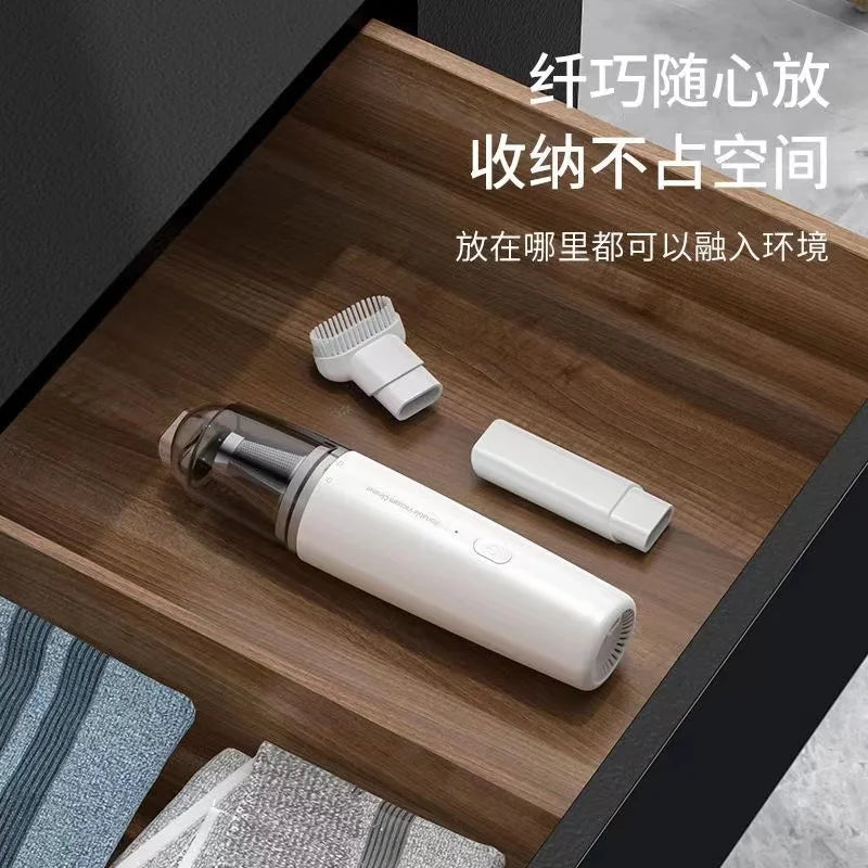 XIAOMI Dust Collector Portable Vacuum Cleaner Powerful Suction electric Wireless Smart Home 130ml Cleaning Car Vacuum Cleaner