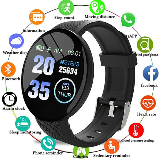 Seamopar D18 Smart Fitness Tracker with Heart Rate Monitor