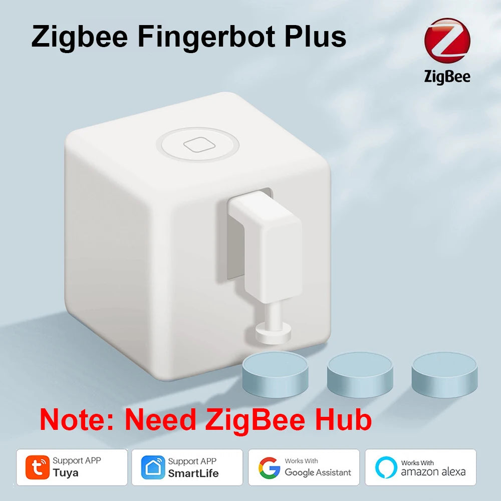 Tuya Zigbee Smart Fingerbot Plus Switch Button Pusher