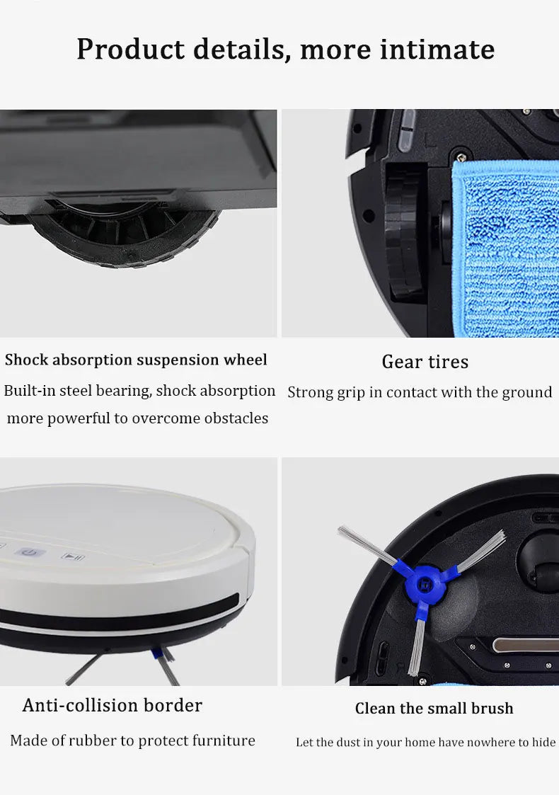 Smart One-Click C1 Robot Vacuum and Mop