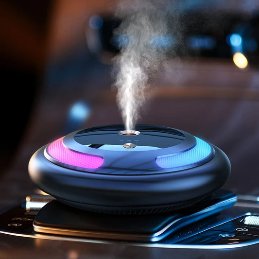 Smart Car Humidifier Essential Oil Diffuser with LED Light