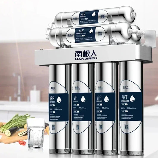 Seven-stage Stainless Steel Kitchen Direct Drinking Water Purifier Tap Water Filter Ultrafiltration Magnetized Water Machine