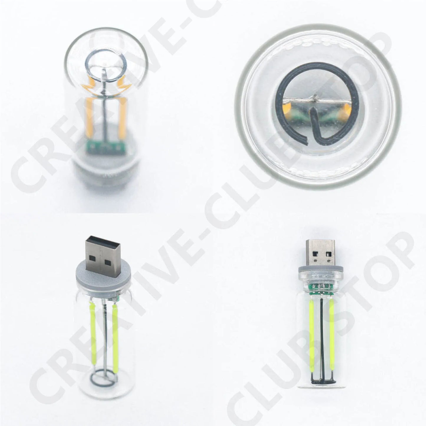 USB Night Light, Atmosphere Light - Touch Adjustable