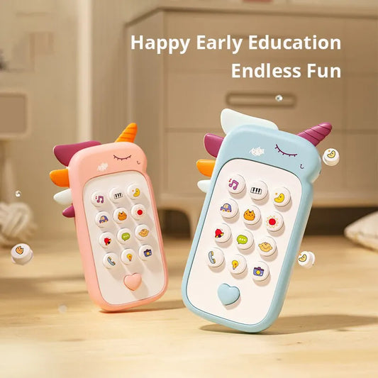 Kids Mobile Phone Music Toy - Early Educational and Soothing Sound Machine