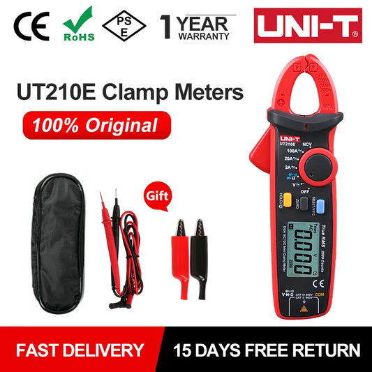 UT210E Mini Clamp Meters - Digital Clamp Meter