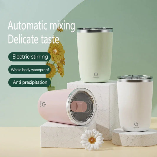 USB Rechargeable Automatic Coffee Mixing Cup - Self Stirring Magnetic Mug