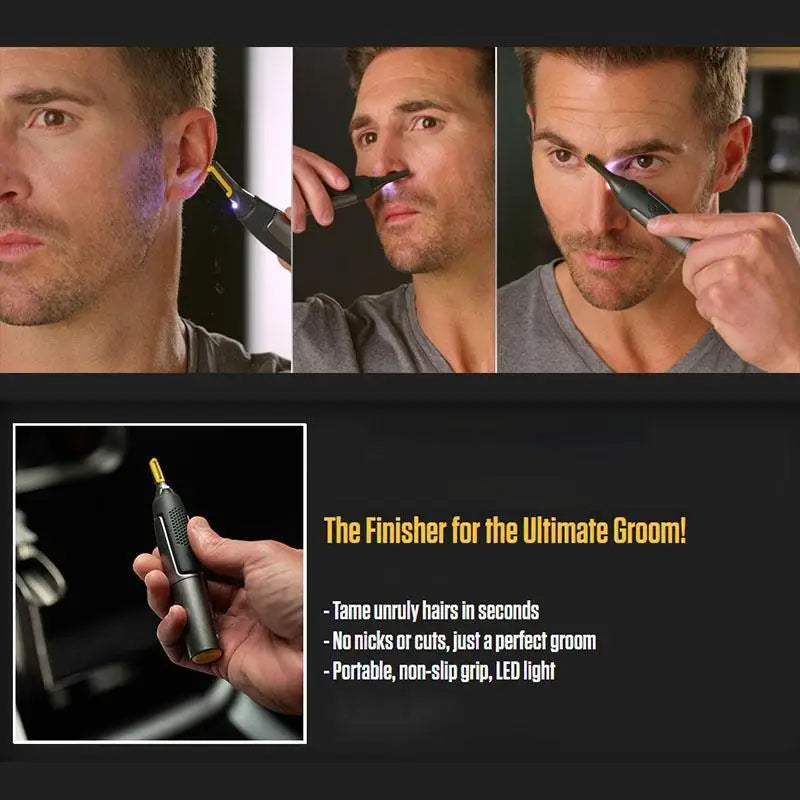 2024 Hot Sale Nose Hair Trimmer, Electric Rechargeable Nose Trimmer for Men and Women