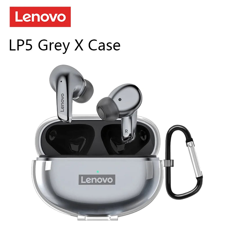 Lenovo LP5 Case Wireless Bluetooth Earbuds HiFi Music Earphone