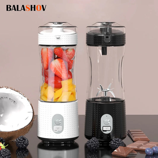 Portable Electric Juicer Cup - USB Rechargeable Blender for Smoothies and Juices